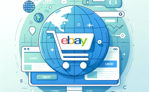 A bustling online marketplace, highlighting the dynamic and diverse world of eBay.