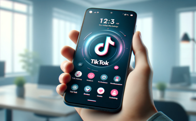 TikTok influencer creating engaging branded content